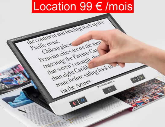 Location loupe électronique Visolux XL HD